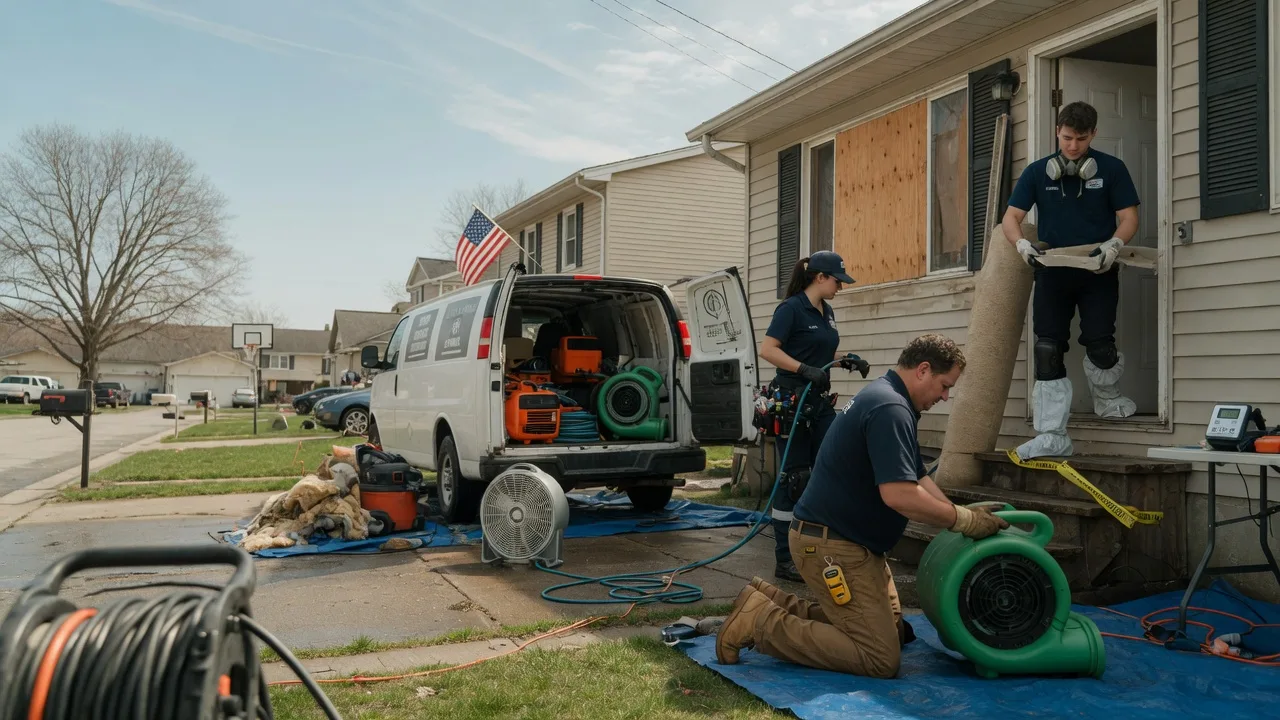 Water Damage Restoration in Myrtle, MO near me